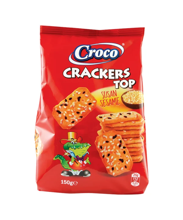 Croco Crackers Top Sésamo (12x150gr)
