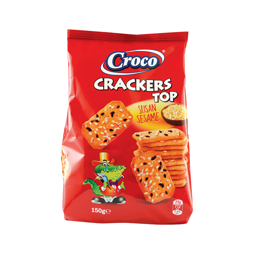 Croco Crackers Top Sésamo (12x150gr)