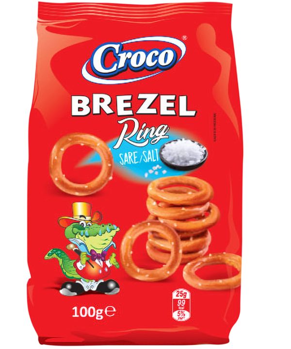 Croco Brezel Ring Com Sal (14x100gr)