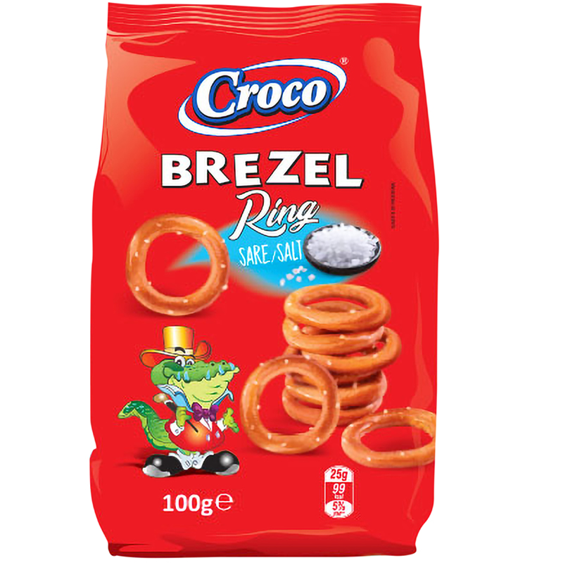Croco Brezel Ring Com Sal (14x100gr)