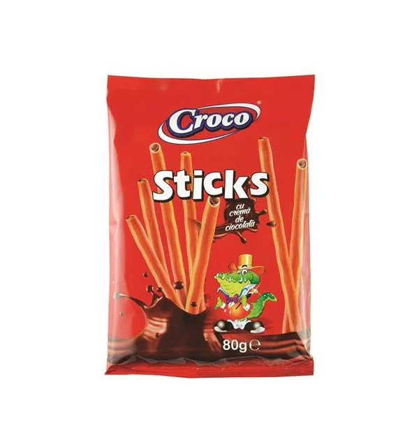 Croco Sticks C/ Rech. Chocolate (42x80gr)