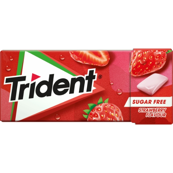 Trident Drageia Morango (24 x 14,5gr)