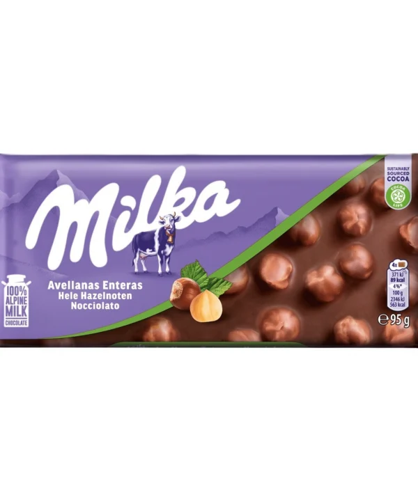 Milka Chocolate Avelã Inteira (17x95gr)