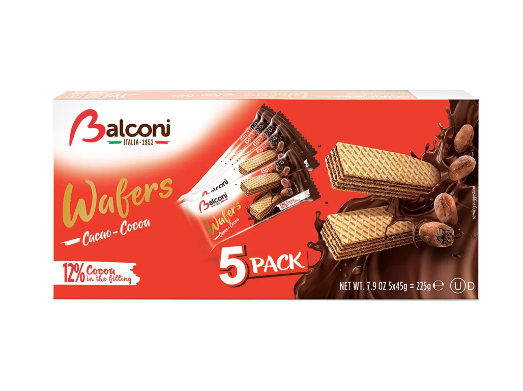 BALCONI WAFFERS CHOCOLATE (100x45gr)