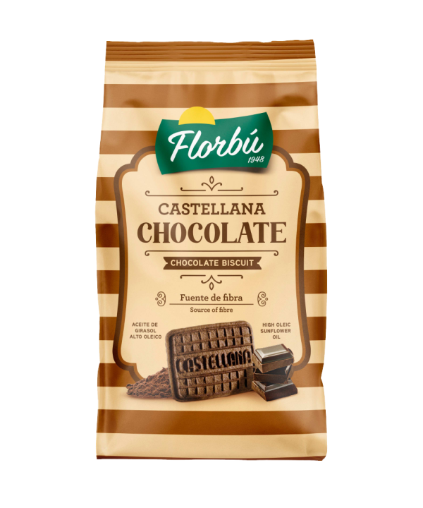 CASTELLANA CHOCO FLORBU (6x150gr)