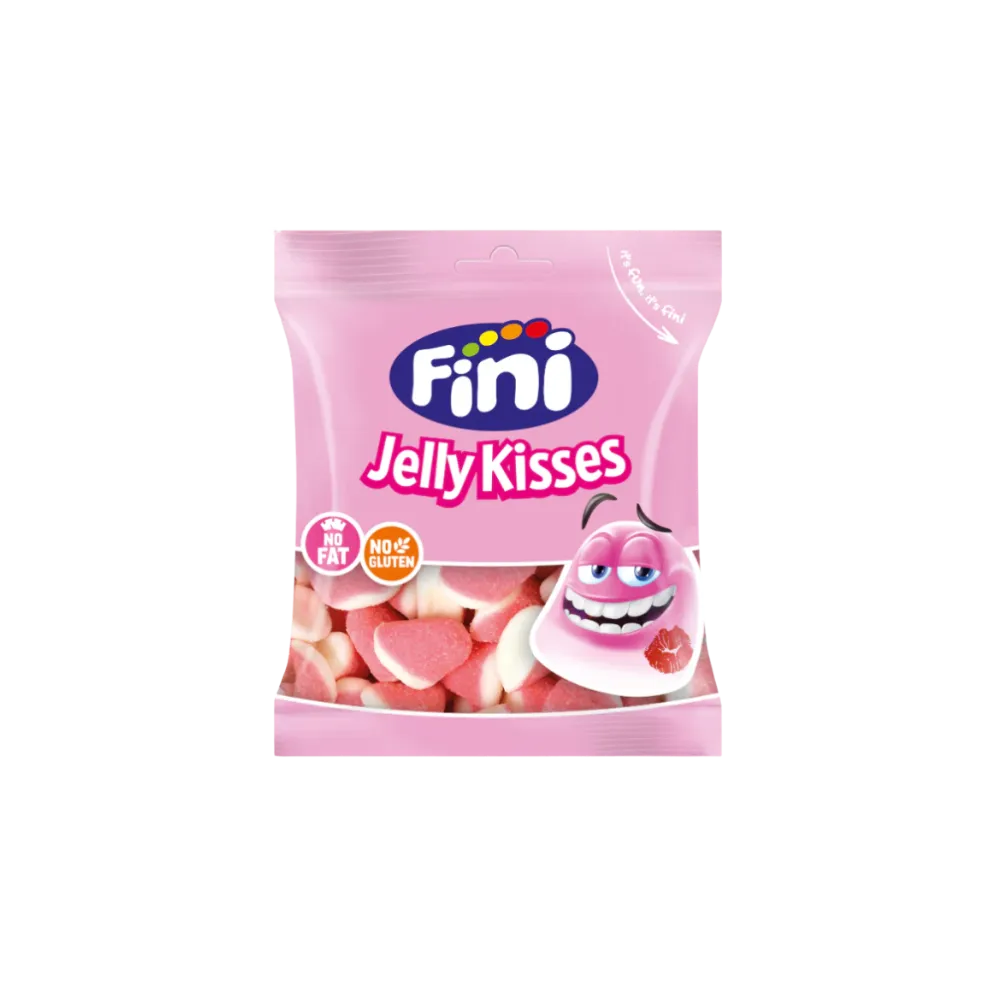 FINI GOMAS BEIJOS FRESA NATA (12x90gr)