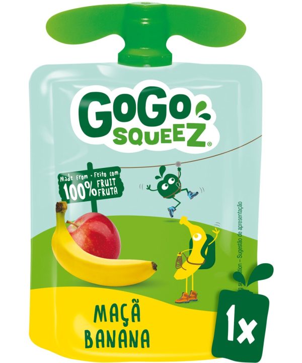 Gogo Squeez Maçã Banana (18 x 90gr)
