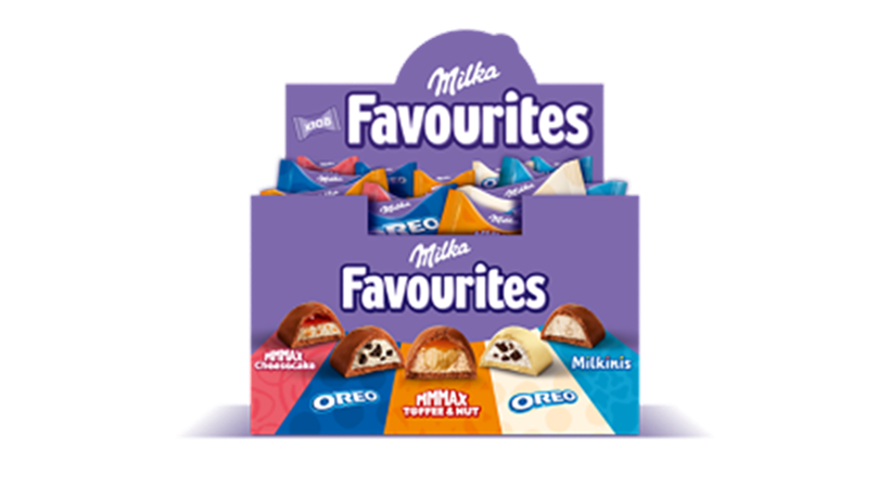 MILKA Favourites 1 Kg 108 un