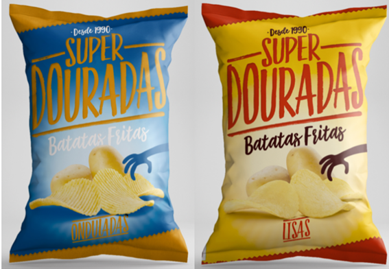 Batata Frita Mix Lisa e Ondulada sal (30+30x40gr)