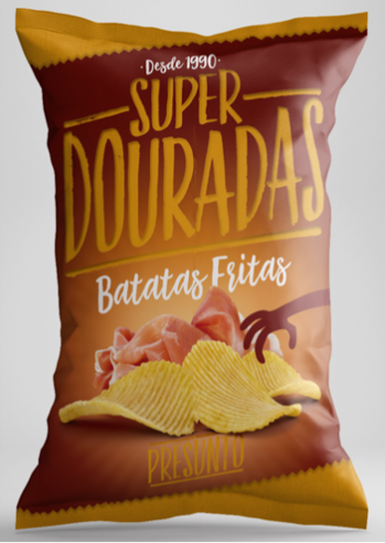 Batata Frita Ondulada sabor Presunto (60x40gr)