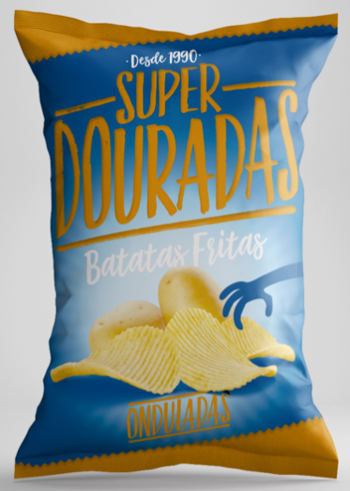 Batata Frita Ondulada Sal (60x40gr)