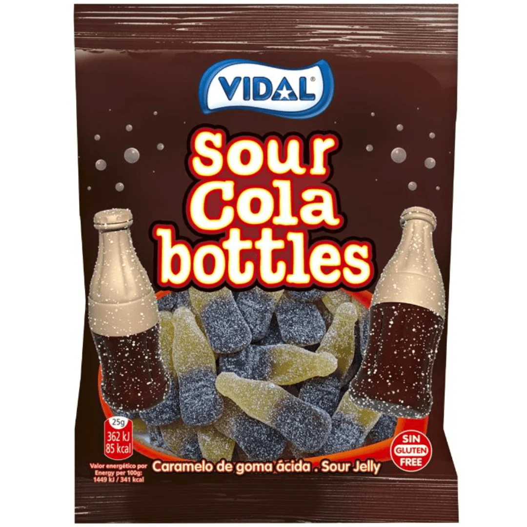Vidal Gomas Garrafas Cola (14x90gr)