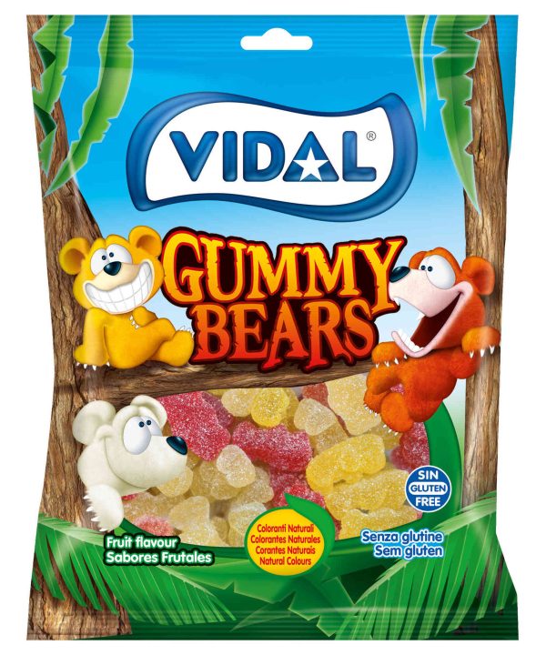 VIDAL GOMAS URSOS AÇÚCAR (14x90gr)