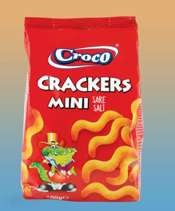 Croco Crackers Mini Com Sal (12x100gr)