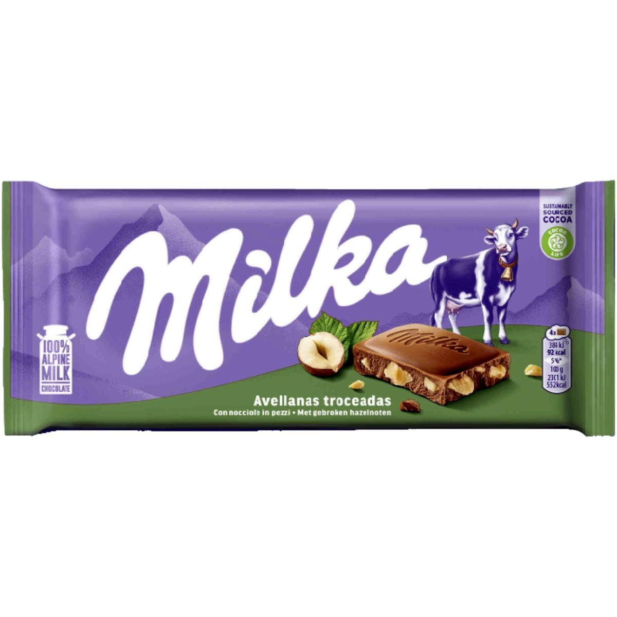 Milka Chocolate Avelã (22x100gr)