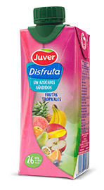DISFRUTA FRUTAS TROPICAIS JUVER (18x330ml)