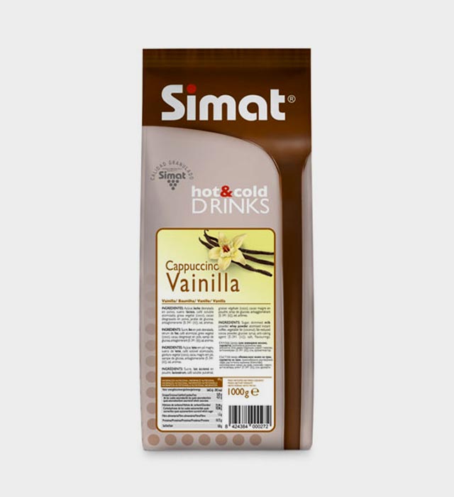 Cappuccino Baunilha Simat (1kg x 5)