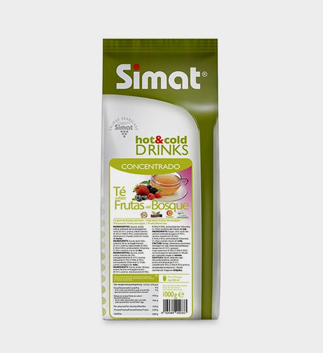 Chá Frutos Silvestres (Concentrado) Simat (1kg x 5)