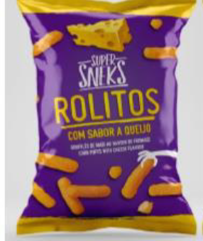 Super Sneks Rolitos Queijo 18x30gr