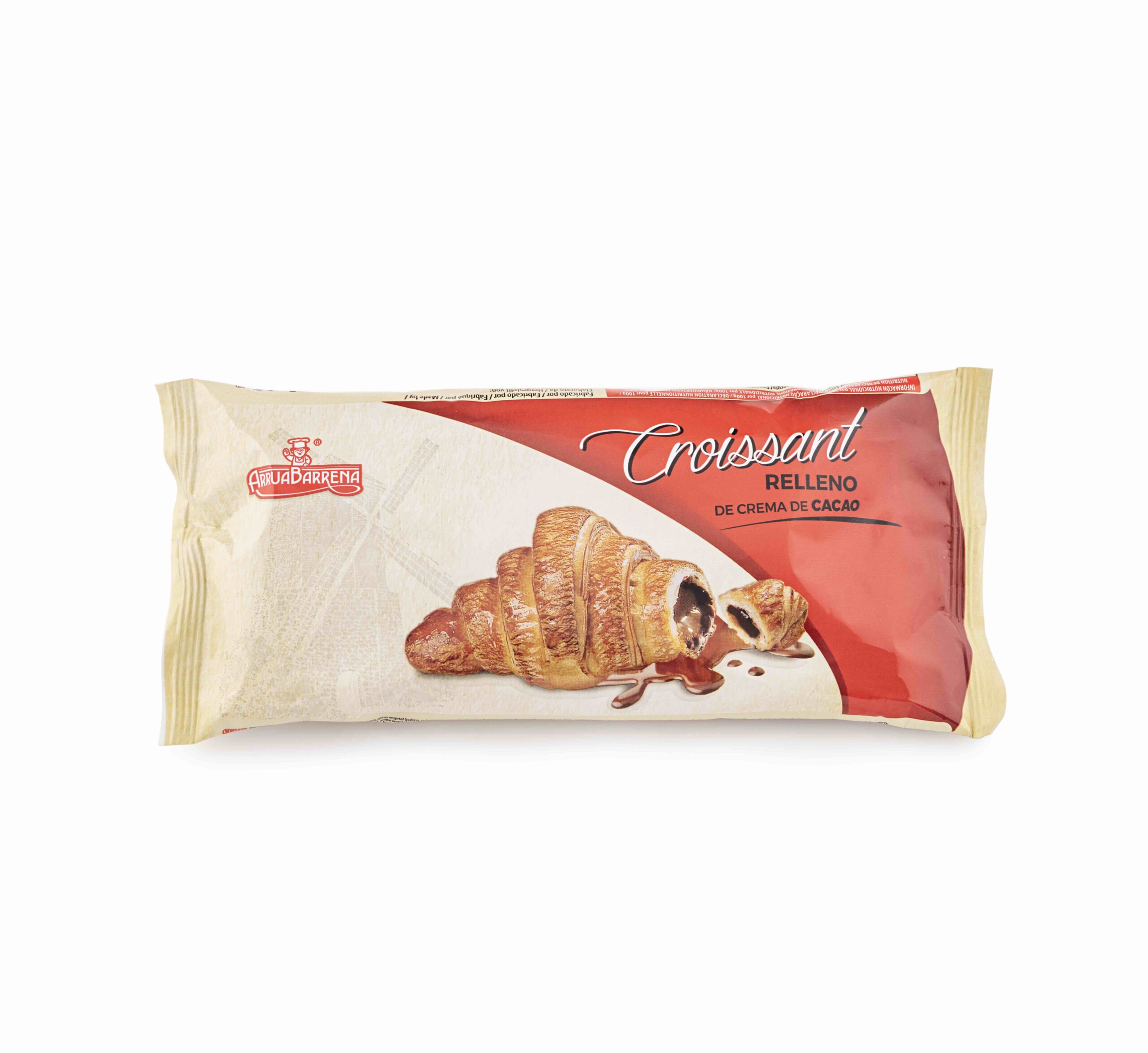 Arruabarrena Croissant Chocolate 65gr x15
